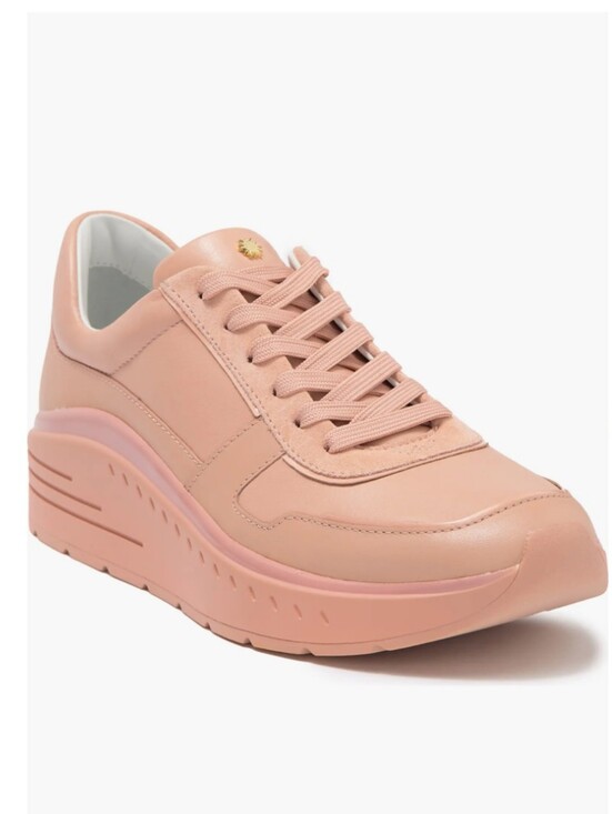 Stuart Weitzman Shoes - Stuart Weitzman Jaqi Platform Sneakers - Poudre Pink (Size 9 / 39.5)